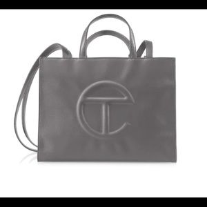 Telfar Medium Shopping Bag- Grey